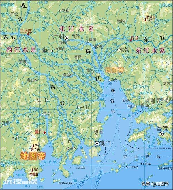广东珠三角有哪些城市(珠三角包括城市的地理位置及面积)-图片5
